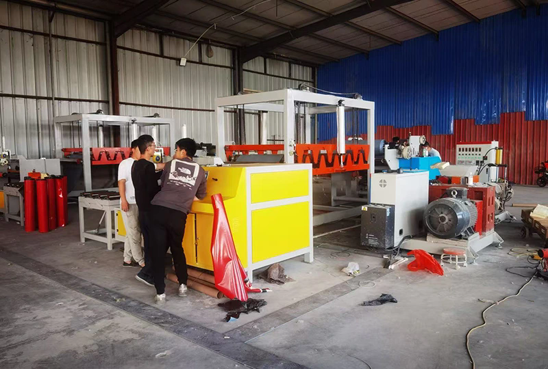 Ligne de production de la membrane d'étanchéité en caoutchouc Butyle