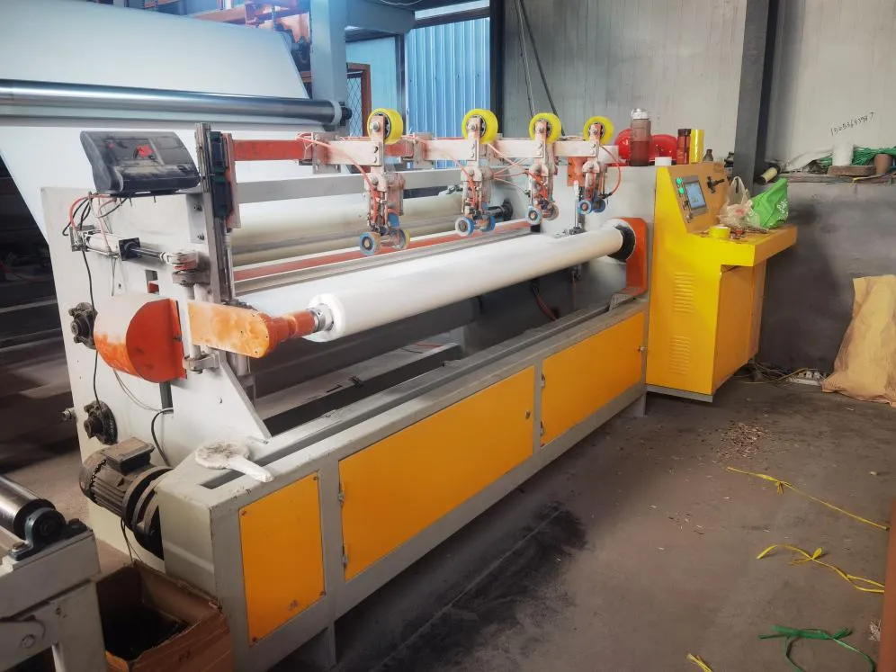 TPO and internally reinforced TPO waterproof membrane production line