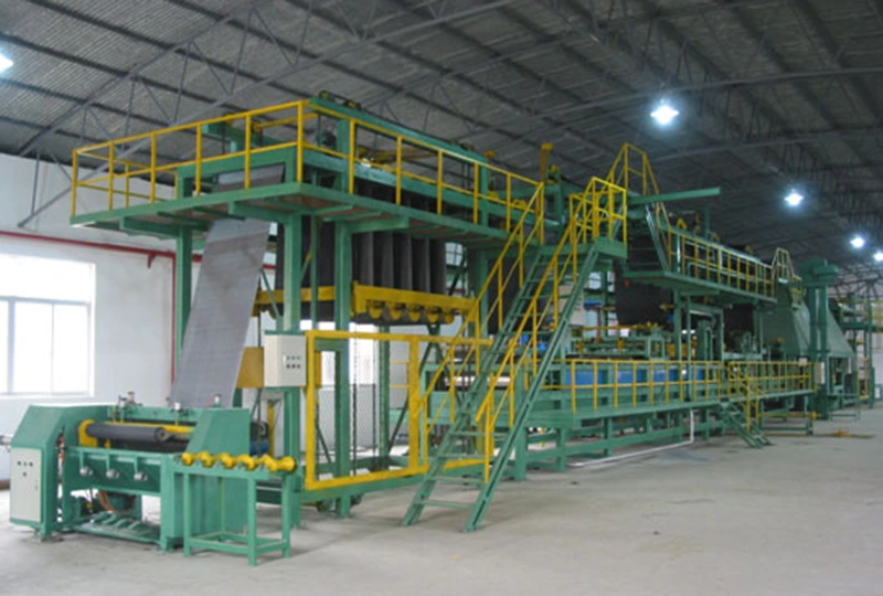 Ligne de production de matériaux étanche à l'asphalte modifié